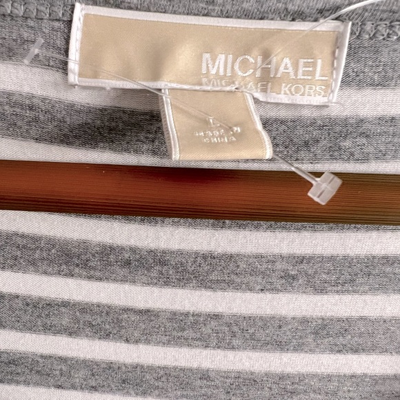 NWOT MICHAEL KORS striped sequin top. - Picture 6 of 6